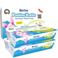 (Quà tặng không bán từ Philips Avent) Combo 3 vỉ Pudding Ăn Dặm Burine Vị Vani - 1906x3