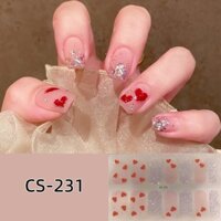 [QUÀ TẶNG KHÔNG BÁN]Bộ 14 Miếng Dán Móng Tay Chống Nước Họa Tiết Hoạt Hình Dễ Thương- Giao Ngẫu Nhiên