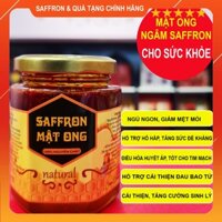 [Quà Tặng] Mật ong Ngâm Saffron Cao cấp Lọ 180ml