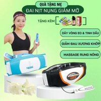 Quà Tặng Mẹ 20/10, Đai massage giảm mỡ bụng sau sinh, Đai quấn nóng tập body cho nữ hiệu quả