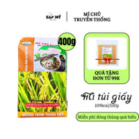 (QUÀ TẶNG) Mì Chũ (mì gạo túi giấy) Dậu Anh loại 1 xuất khẩu giá sỉ đặc sản Bắc giang đóng thùng quà tết 10 gói 400g