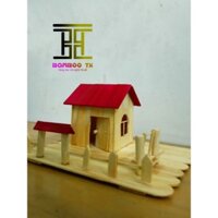 Quà tặng Mô hình Handmade tăm tre mẫu 2809