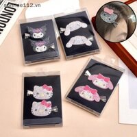 Quà Tặng Ngày Của Mẹ # 2 Chiếc Hoạt Hình Dễ Thương Full Kim Cương Giả Kẹp Tóc Đáng Yêu Lấp Lánh Hello Kitty Kẹp Tóc Bên Nổ Kẹp Dành Cho Bé Gái Phụ Kiện Tóc.