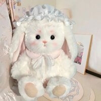 Quà tặng ngày lễ tình nhân Lilian Lop-Eared Bunny Diy Handmade Original Homemade Joint Doll Chất liệu gói Thỏ dễ thương Handmade Không thành phẩm