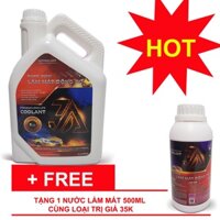 [QUÀ TẶNG] Nước làm mát cho xe ô tô màu đỏ 3A Premium Longlife Coolant 4L tặng lon 500ml