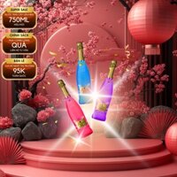 [QUÀ TẶNG] Nước Trái Cây Lên Men Có Ga Không Cồn Senac - Sparkling Juice Tây Ban Nha loại 375ml - 750ml FOYHCM