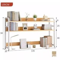 [Quà tặng phụ nữ 20-10] Giá Kệ gỗ Aview Decor Phòng Ngủ Tăng Diện Tích Sử Dụng Trên Bàn Làm Việc,Bàn Học Đa Năng,