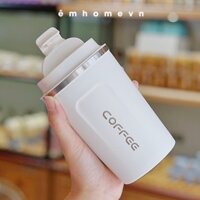 [QUÀ TẶNG quai vải ngẫu nhiên] Cốc giữ nhiệt coffee đa năng 380ml 5 màu