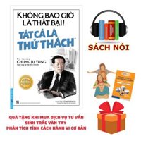 Quà Tặng Sách Nói Không Bao Giờ Là Thất Bại Tất Cả Là Thử Thách - Kèm Dịch Vụ Sinh Trắc Vân Tay  Phân Tích Tính Cách Hành Vi Cơ Bản