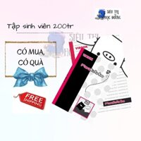 [Quà tặng] Set 10 Tập Sinh Viên 200 Trang Vĩnh Tiến . Tập,vở Sinh viên 200tr  Monokuroo Vibook. Có mua, có quà