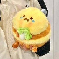 Quà tặng sinh nhật búp bê nhồi bông, đồ chơi nhồi bông hình con ong dễ thương, búp bê sáng tạo hình con ong cá mập xấu xí dễ thương