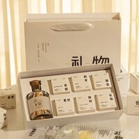 Quà tặng sinh nhật ngày phụ nữ cho bạn gái, bộ quà tặng lưu niệm thiết thực, hộp quà nến thơm cao cấp