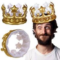 Quà Tặng Sinh Nhật Người Ảnh Hưởng Cùng Phong Cách Công Chúa Vua Bơm Hơi Vương Miện Sinh Nhật Trang Trí Hình Đạo Cụ Trang Trí Không Khí 3.14.1