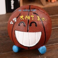 Quà Tặng Sinh Nhật Nhựa Thủ Công Ornament_Basketball Nhựa Heo Đất Biểu Hiện Sáng Tạo Ngân Hàng Trang Trí Nhà Cửa Cây