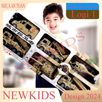 Quà tặng sinh nhật, quà trung thu, quà 1/6  cho bé yêu - Bộ đồ chơi cỡ lớn loại 1 - Set 6 xe đồ chơi quân sự cho bé