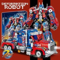 Quà Tặng Sinh Nhật Transformers Đồ Chơi Tương Thích Lego Bumblebee Optimus Prime Model Khối Xây Dựng Lắp Ráp Lớn