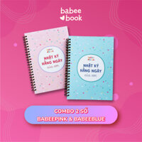 [QUÀ TẶNG] Sổ nhật ký 100 ngày đầu đời của con theo dõi lịch sinh hoạt của bé Babeebook sổ nhật ký cho mẹ và bé