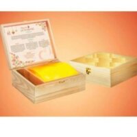 Quà tặng sức khỏe cho ông / bà Đèn đá muối trị liệu/ Massage chân mặt cong ( logo):