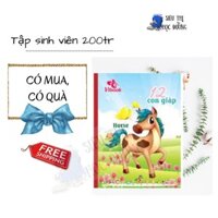 [Quà tặng] Tập Sinh Viên 200 Trang Vĩnh Tiến. Set 5Q Tập,vở Sinh viên Vibook . Nhận Quà khi mua set 5