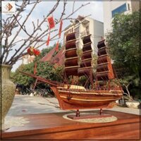 Quà tặng tết Thuyền Kaiwo gỗ cẩm » Bình Gỗ