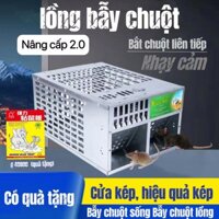 🔥🔥🔥Quà Tặng | Thế hệ mới Bẫy Chuột Tự Động Thông Minh Bẫy chuột lồng có thể tái sử dụng Mouse Trap Có hiệu quả bẫy chu