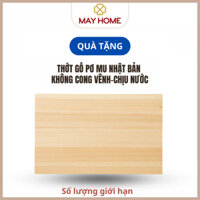[QUÀ TẶNG] Thớt gỗ Hinoki Nhật Bản kháng khuẩn, dùng cho máy rửa bát không cong vênh chịu nước chịu nhiệt