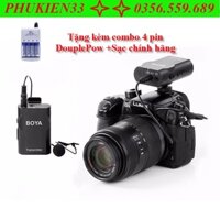 (Quà tặng trị giá 199k) Boya BY-WM4 Pro K1 micro không dây chất lượng tặng kèm combo 4 pin kèm sạc DoublePow chính hãng