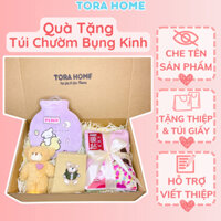 Quà tặng túi chườm nóng đau bụng kinh cho nữ 400ml dùng làm quà tặng sinh nhật, quà tặng bạn gái