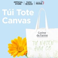 [Quà tặng] Túi Tote vải canvas cao cấp CORINE DE FARME