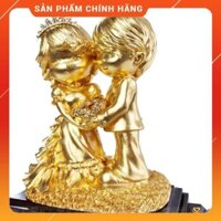 Quà Tặng - TƯỢNG CÔ DÂU CHÚ RỂ  Chính hãng - Freeship