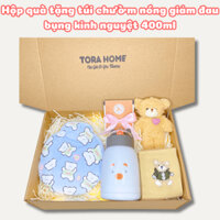 Quà tặng valentine bạn gái túi chườm nóng giảm đau bụng kinh nguyệt thể tích 400ml siêu cute Tora Home