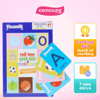 [QUÀ TẶNG] Vinamilk - Bộ thẻ học song ngữ (flashcard)