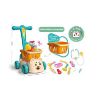 (QUÀ TẶNG )XE ĐẨY Y TẾ GẤU BÁC SỈ  CHO BÉ