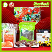 [QUÀ TẾT 2024] Set quà Thịnh Vượng 1: Cá hồi Nauy Fillet tươi, Vẹm xanh Newzealand, Lõi vai bò Mỹ cắt lát