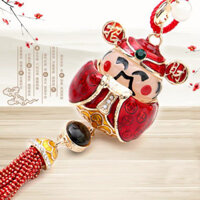 [Quà Tết] Khánh Treo Phong Thủy May Mắn Bình An Xe Ô Tô - Trang trí gương ô tô Thân Tài May Mắn