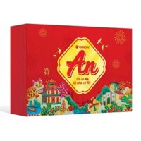 [Quà tình]Bộ quà tết orion (6 món)kèm túi xách