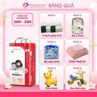(QUÀ TO) Tã/bỉm Goldgi Eco Nhật Bản đủ size NB86 đến XXL32. Mỏng nhẹ, chống hăm cho bé - Childs Day Store