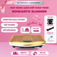 [QUÀ VALENTINE]Máy Rung Giảm Cân ROWANTO, Máy Tập Thể Dục Tại Nhà- máy rung toàn thân giảm cân hiệu quả
