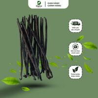Quả vanilla làm bánh nhập khẩu, mỗi quả 3-5gr, 15-17cm, tạo hương vani cho kem, bánh kẹo