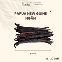 Quả Vanilla Papua New Gunie Ngắn (SET 20 QUẢ)