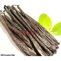 Quả Vanilla Papua New Gunie Thượng Hạng (SET 50 GRAMS)