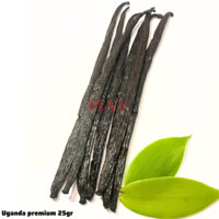 Quả Vanilla Uganda Thượng hạng (SET 25-50-100 GRAMS)