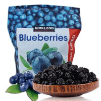 quả VIỆT QUẤT SẤY KHÔ KIRKLAND SIGNATURE BLUEBERRIES 567G - MỸ