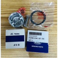 Quả xéc măng+piston máy đầm Robin Eh 09  eh12  hàng đẹp