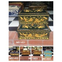 Quách tiểu cao cấp gốm sứ Bát Tràng - MS1452,76x38x3864x29x29