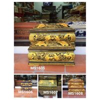 Quách tiểu cao cấp gốm sứ Bát Tràng - MS1605,DRC76x38x38