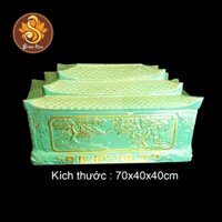 QUÁCH TIỂU NGUYÊN XƯƠNG TỨ CẢNH CHÙA BA MÁI ĐAO XANH NGỌC VẼ NHŨ L