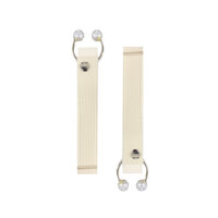 Quai giày thun đan hồi, bản to phối khoen, thiết kế chắc chắn, chống tuột gót giày, dùng cho nữ - buybox - BBPK218 - màu kem