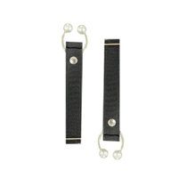 Quai giày thun đan hồi, bản to phối khoen, thiết kế chắc chắn, chống tuột gót giày, dùng cho nữ - buybox - BBPK218 - Màu đen