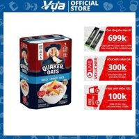 Quaker Quick 1 Minute Oats (Thùng 4,5kg) - Lựa chọn dinh dưỡng, nhanh chóng và tiện lợi - Chính Hãng